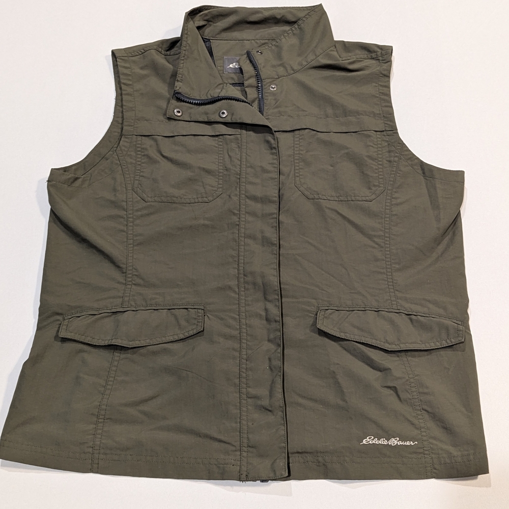 Eddie Bauer Women's Khaki Vest